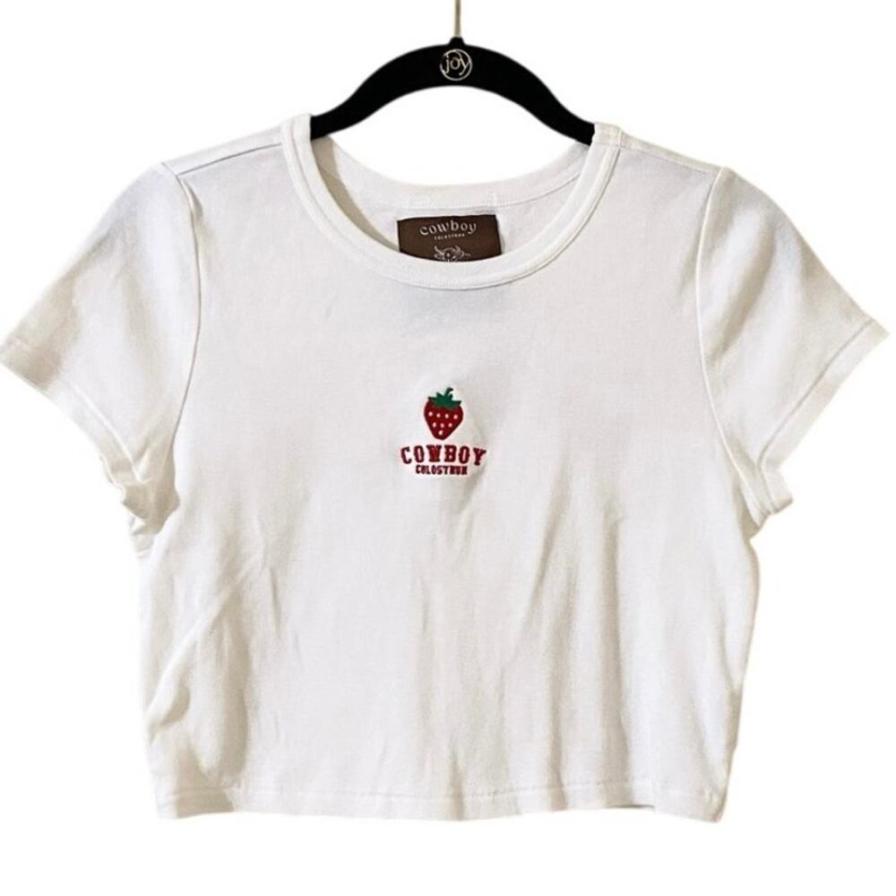 Cowboy Colostrum Strawberry T Shirt Medium